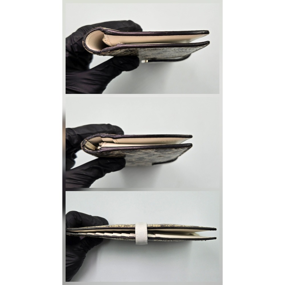 Fendi Roma Long Wallet Snakeskin Python Leather W… - image 10